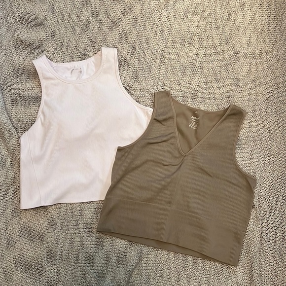 Jockey Tops - Ribbed Crop-Tank Bundle